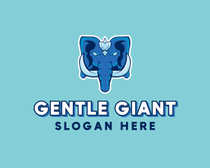 Elephant Beast Animal logo design