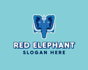 Elephant Beast Animal logo design