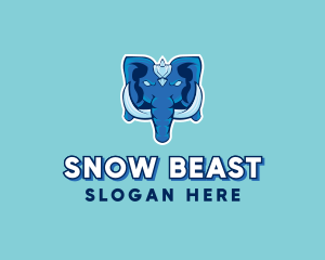 Elephant Beast Animal logo design