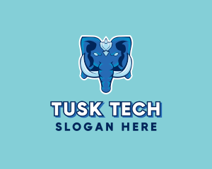 Elephant Beast Animal logo design