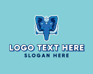 Animal - Elephant Beast Animal logo design
