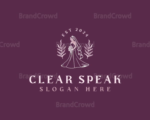 Bridal Wedding Gown Logo