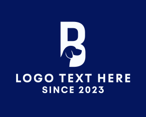 Doggo - Letter B Dog logo design