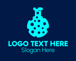 Substance - Molecule Lab Beaker logo design