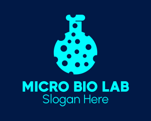 Molecule Lab Beaker  logo design