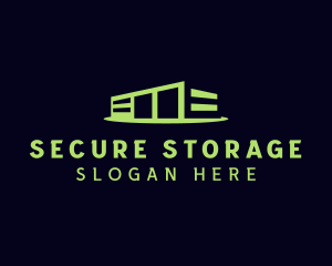 Storage - Industrial Storage Warehouse logo design