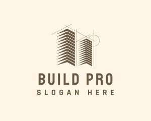 Building Construction Architecture logo design