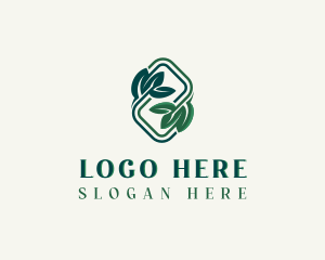 Leaf Eco Spa Wellness Logo