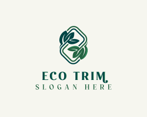 Leaf Eco Spa Wellness logo design