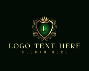 Luxury - Royal Crown Crest logo design