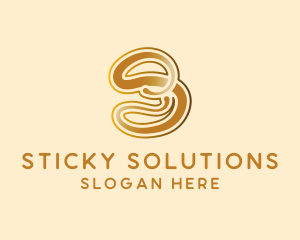 Luxury Gold Calligraphy logo design