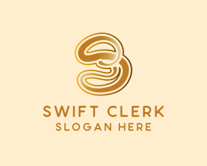 Luxury Gold Calligraphy logo design