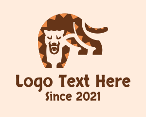 Leopard - Wild Jaguar Jungle logo design