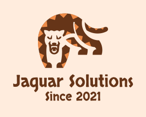 Jaguar - Wild Jaguar Jungle logo design