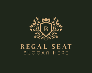 Regal Academic Crown logo design