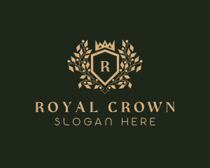 Regal Academic Crown logo design