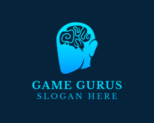 Genius Human Brain Logo