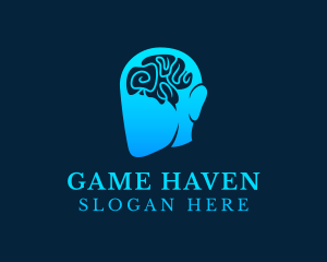 Genius Human Brain Logo