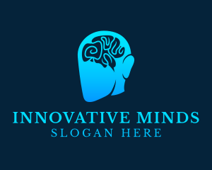 Genius - Genius Human Brain logo design