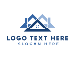 Roofing - Town House Roofing logo design