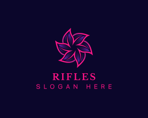 Flower Beauty Spa logo design