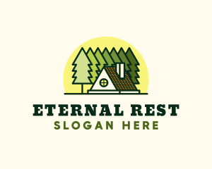 Cabin Tree Camping logo design