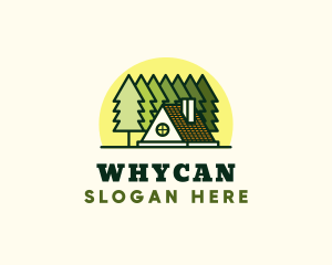 Inn - Cabin Tree Camping logo design