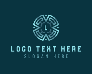 Developer - AI Technology Developer logo design