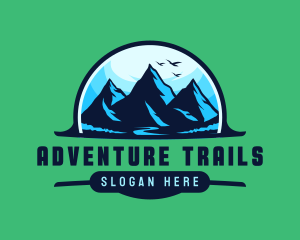 Mountain Travel Adventure logo design