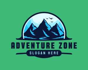 Mountain Travel Adventure logo design