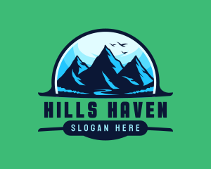 Mountain Travel Adventure logo design