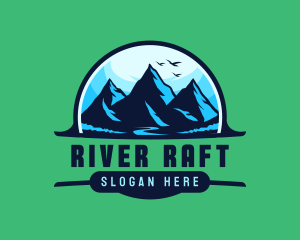 Mountain Travel Adventure logo design