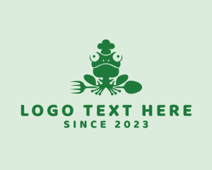 Natural - Frog Chef Restaurant logo design