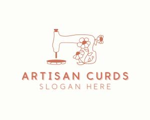 Artisan Sewing Machine  logo design