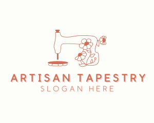 Artisan Sewing Machine  logo design