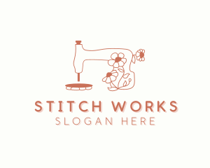 Artisan Sewing Machine  logo design