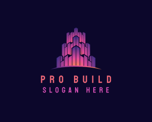 Tower Fortress Buildings logo design