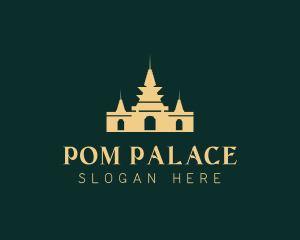 Asian Palace Temple logo design