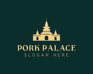 Asian Palace Temple logo design