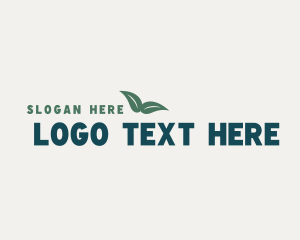 Eco Friendly - Yoga Healthy Organic Brand logo design