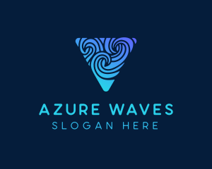 Water Wave Resort logo design