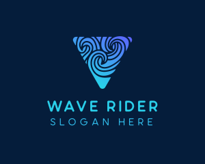 Surfer - Water Wave Resort logo design