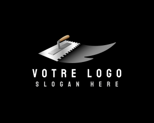Trowel Tool Builder logo design