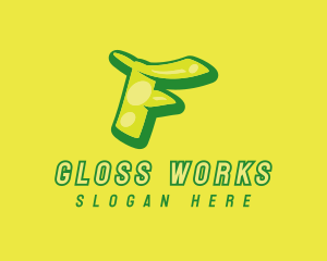 Gloss - Graphic Gloss Letter F logo design