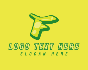 Shiny - Graphic Gloss Letter F logo design