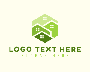 Hexagon - Home Hexagon Realty logo design
