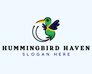 Jamaican Humming Bird logo design