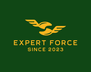 Authority - Golden Military Rank logo design