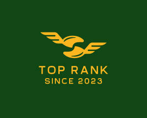 Golden Military Rank  logo design