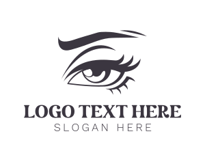 Make Up Artist - Beautiful Eye Lashes logo design